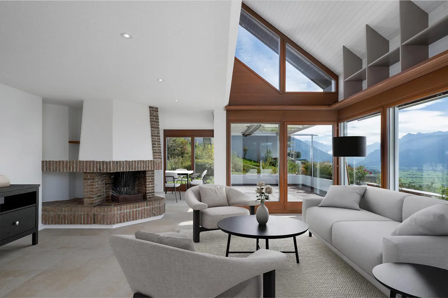 Maison élégante avec vue sur le lac et les Alpes - Photo 4 sur 8