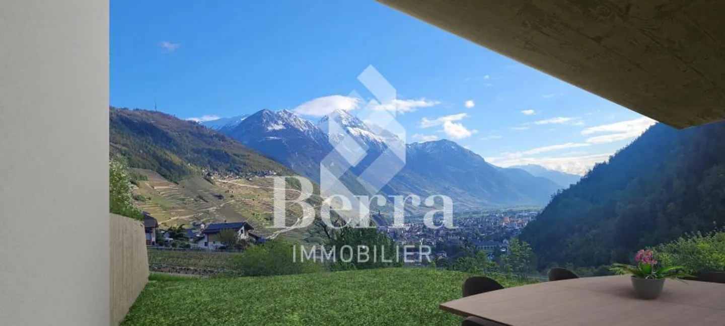 Doppelhaushälfte mit 4,5 Zimmern und atemberaubender Aussicht - Foto 2 von 9