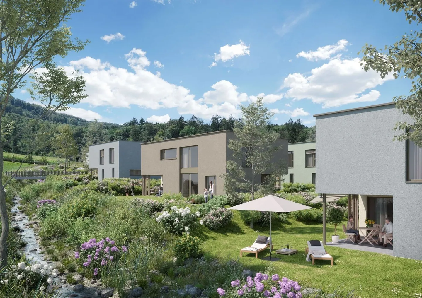 «Im Lei» Birr - Maisons individuelles attrayantes de 6,5 pièces - Photo 1 sur 7