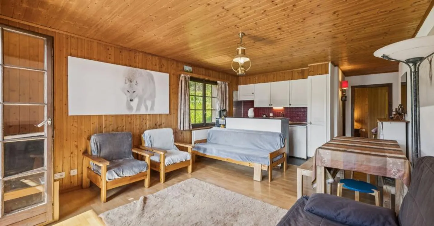 Charming 2-room apartment with terrace and mountain view - Photo 4 of 8