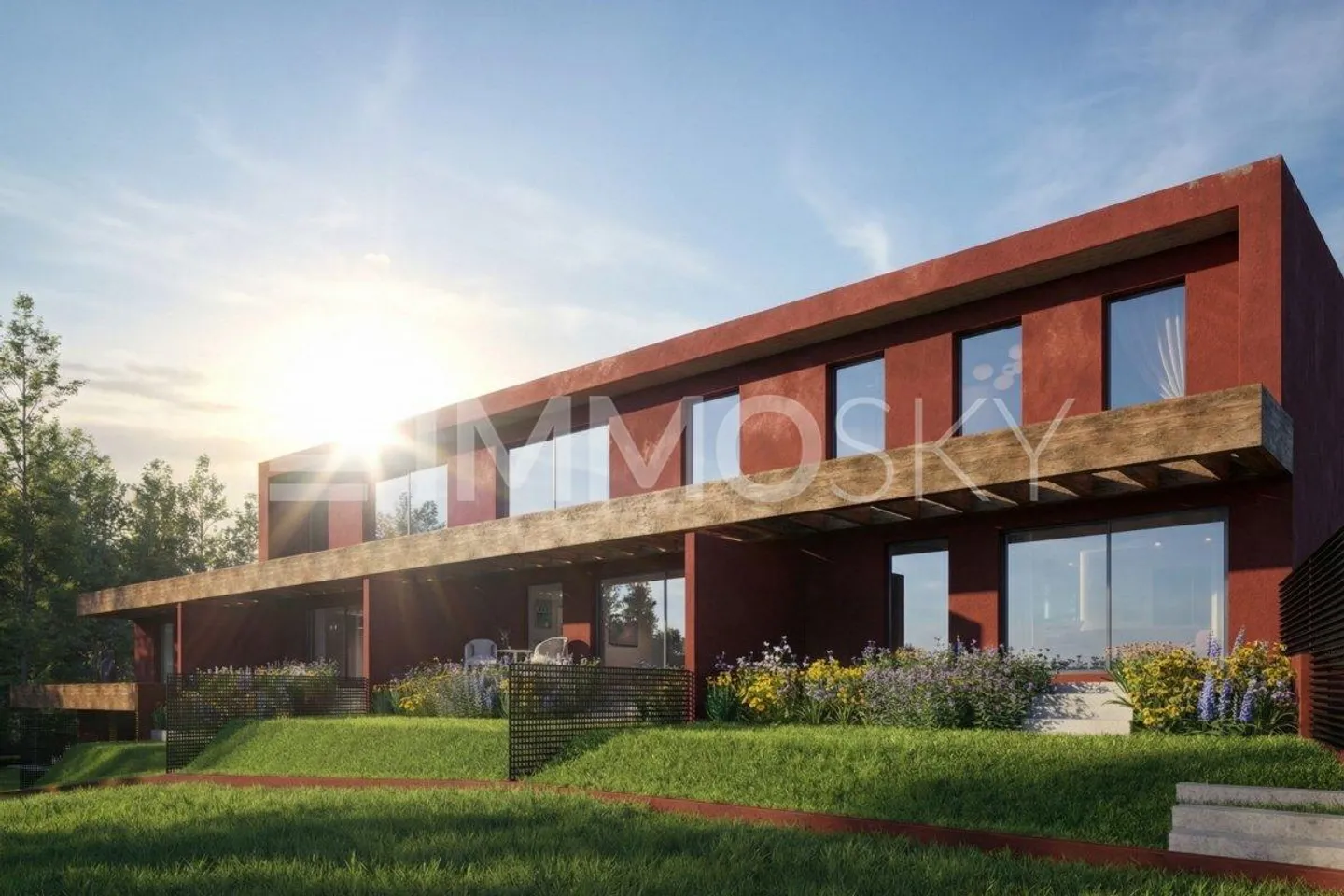 Ville urbane con giardino doppio in nuova costruzione - Foto 1 di 4