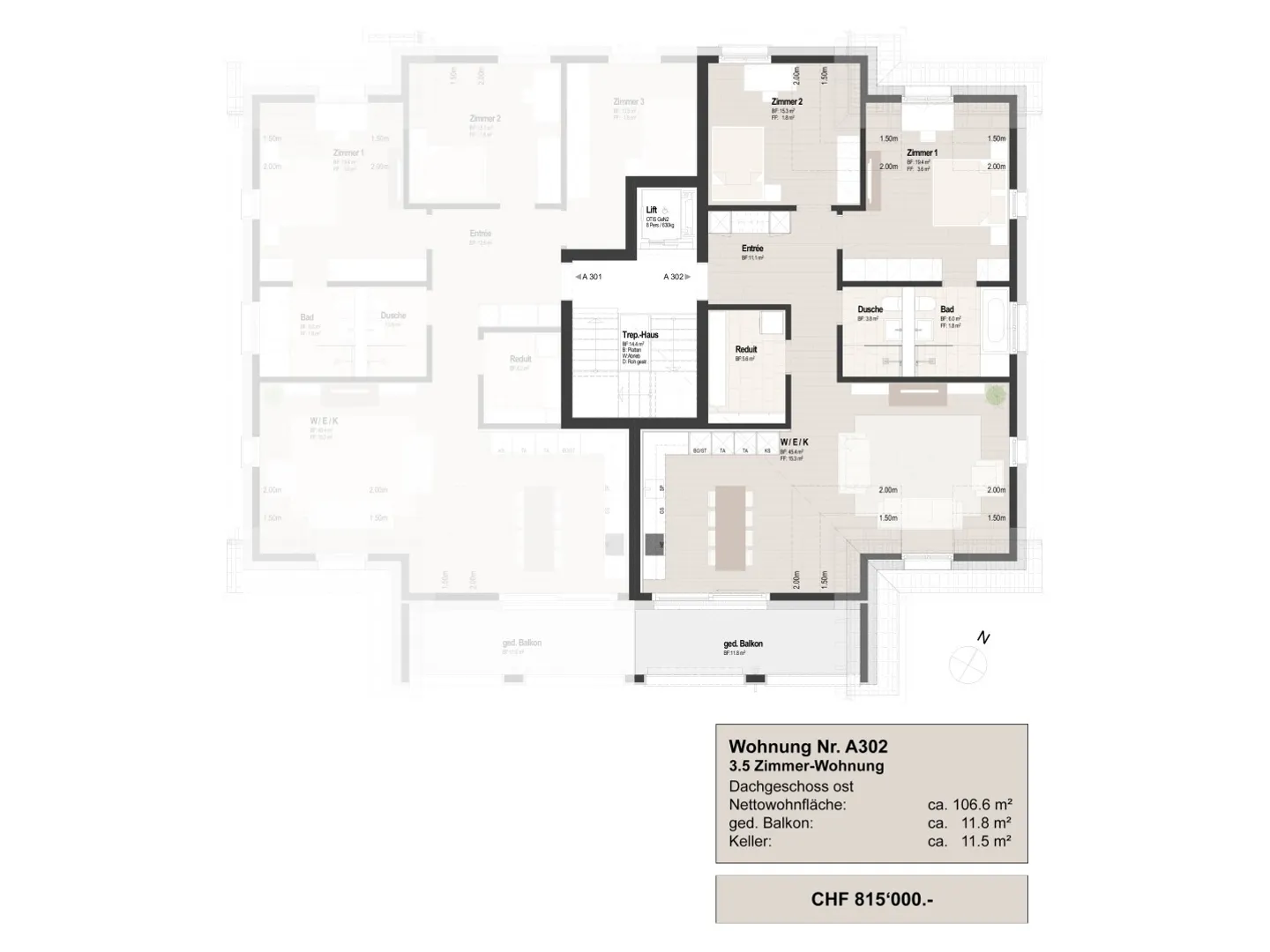 Benvenuti a «Nel Centro» - Appartamenti perfetti per ogni fase della vita! - Foto 3 di 4