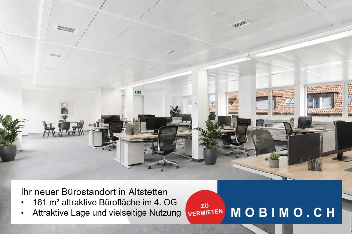 Geräumige Bürofläche in Zürich - Foto 1 von 11