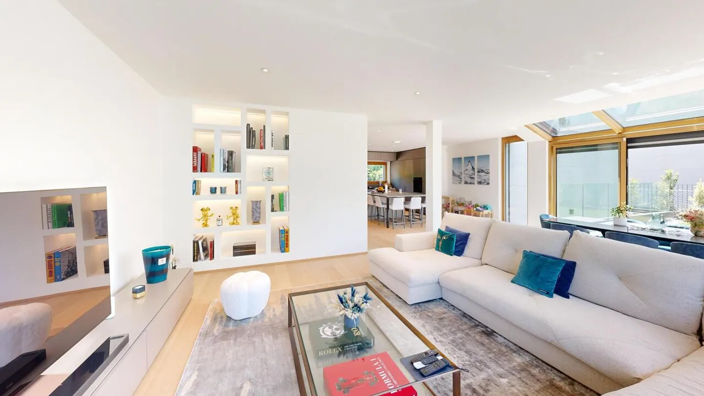 Eine Seltene Adresse, Eine Einzigartige Villa in Corsier - Foto 6 von 18