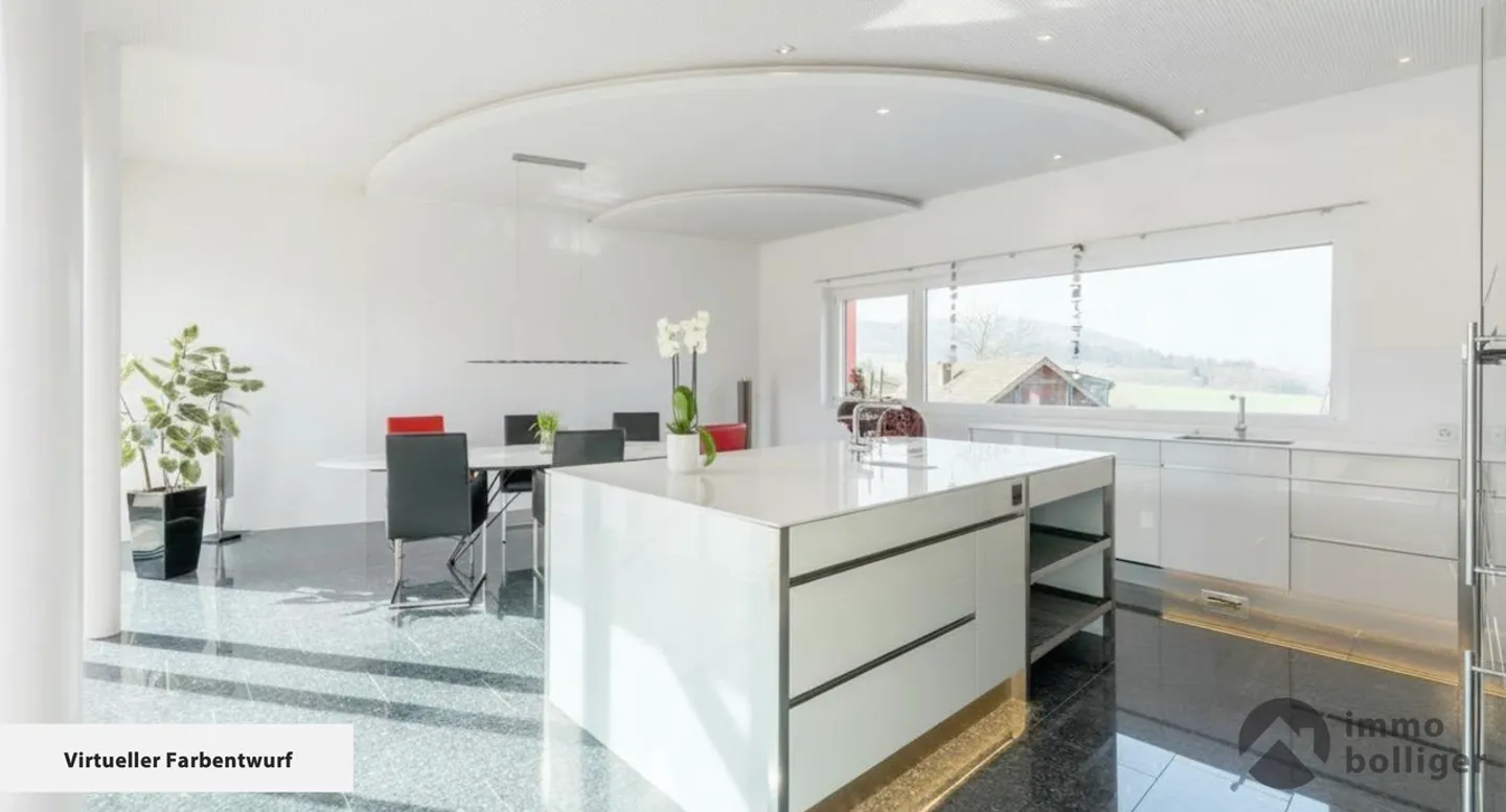 Aussergewöhnliches Einfamilienhaus - Foto 5 von 16