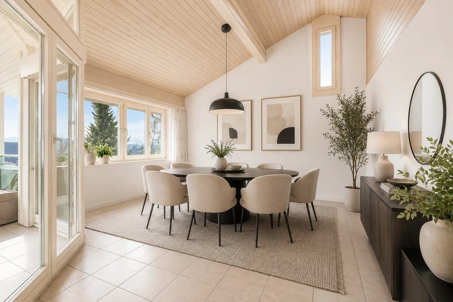 Ampia casa unifamiliare con giardino, sauna e vista panoramica - Foto 12 di 14