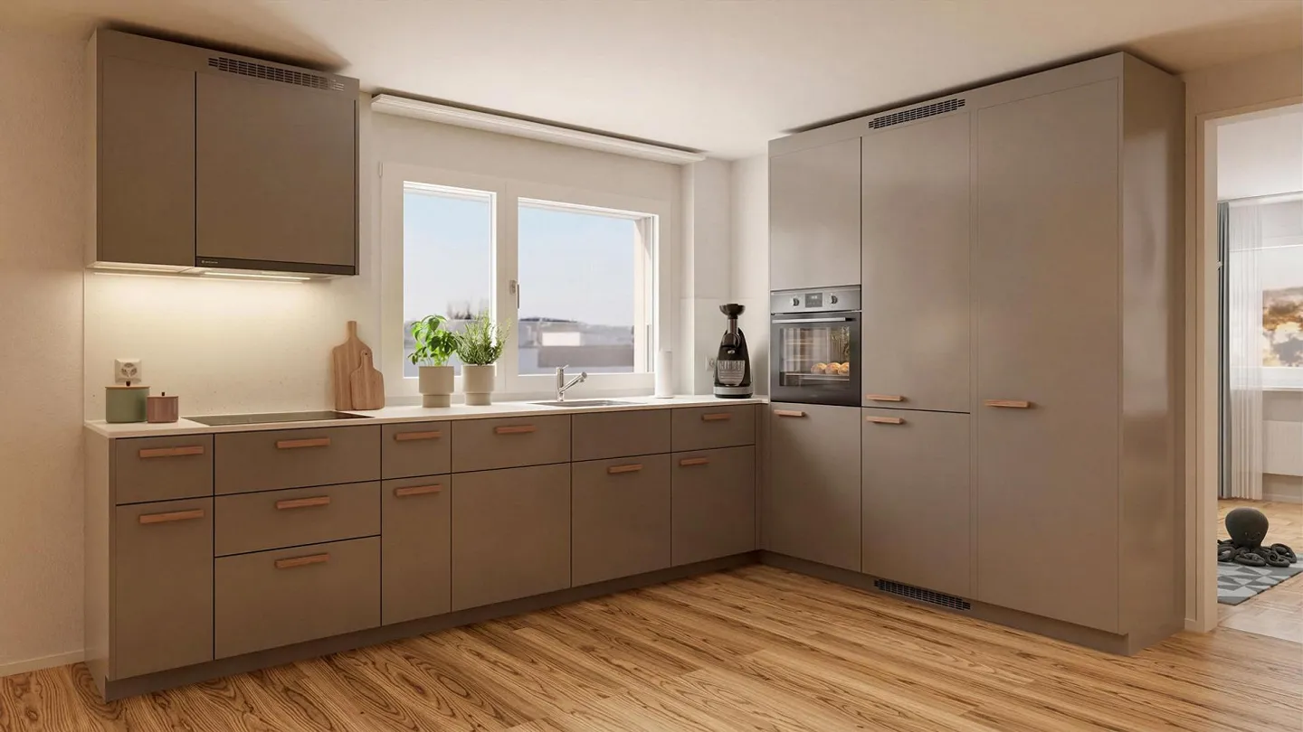 Appartement 4.5 pièces à Oberwil - Vivre en ville, vivre naturellement - Photo 2 sur 10