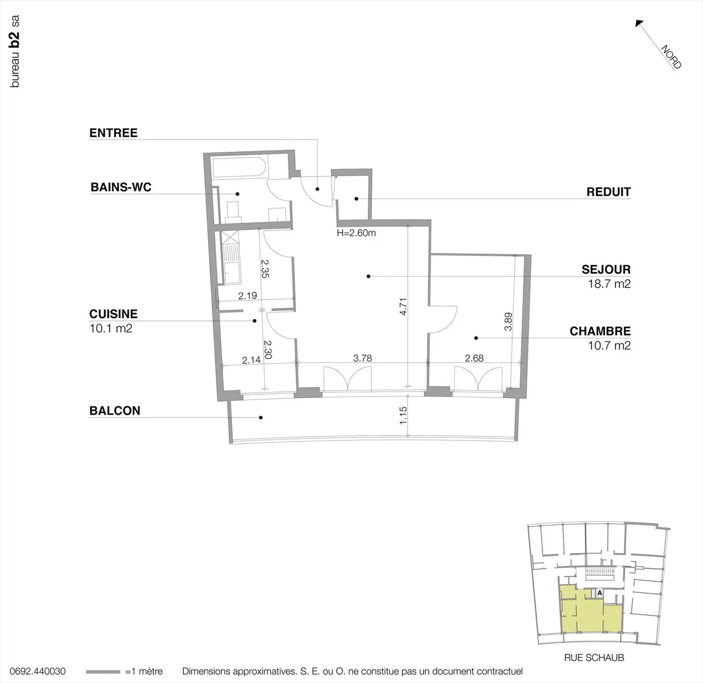 Appartement 3 pièces - Photo 1 sur 5