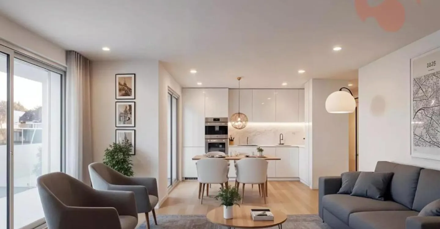 Bel appartement 4,5 pièces - Photo 2 sur 12