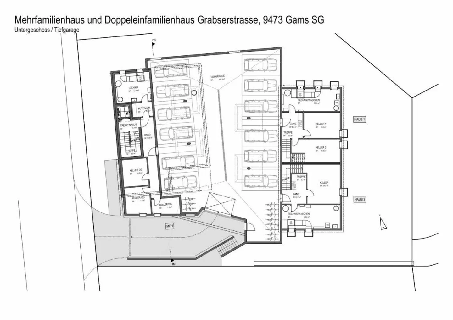 Appartamento 4 1/2 locali al 1° piano a Gams - Foto 10 di 11
