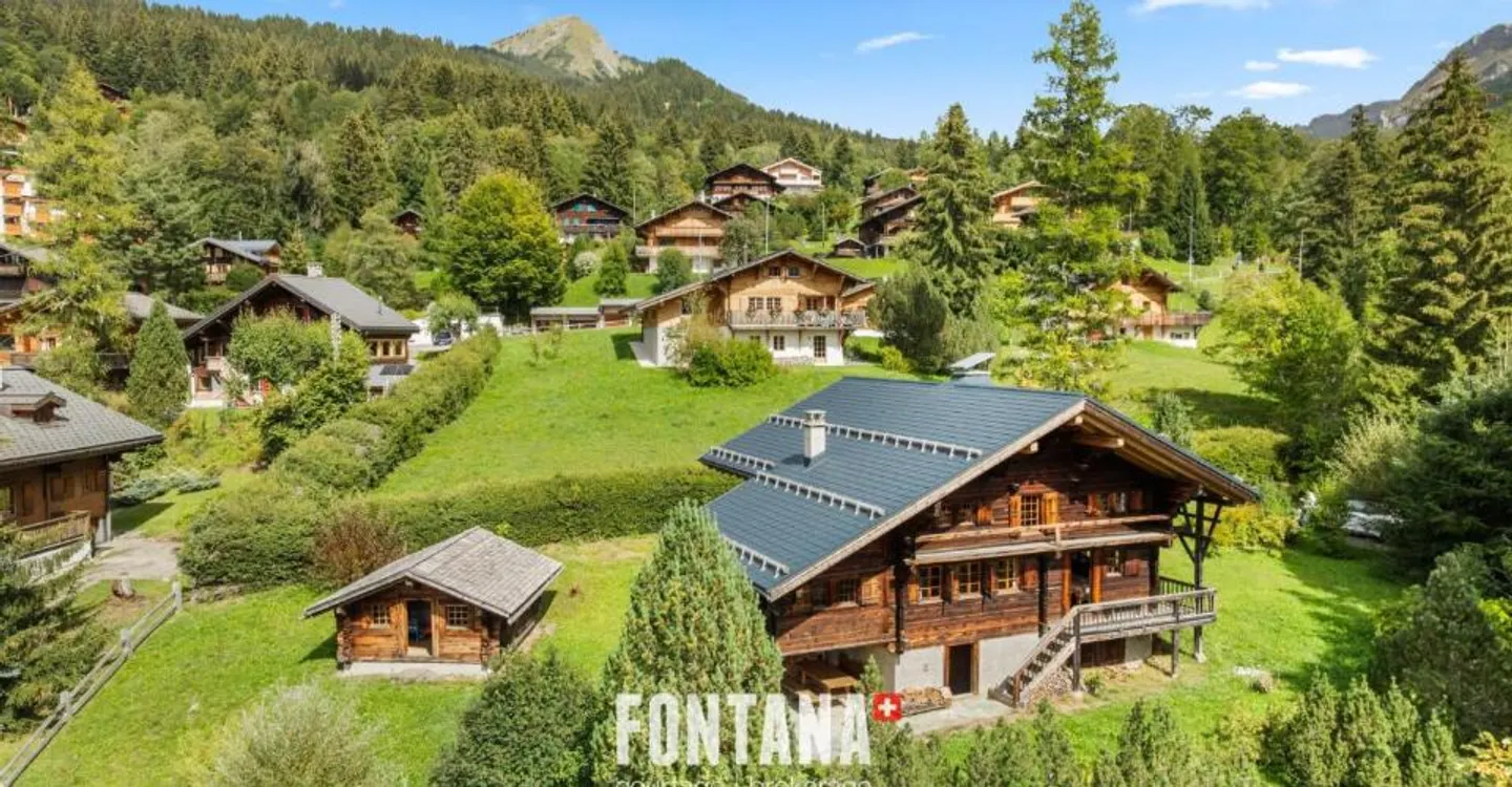 AUTHENTIC CHALET FROM 1840 - LES DIABLERETS - Photo 1 of 13