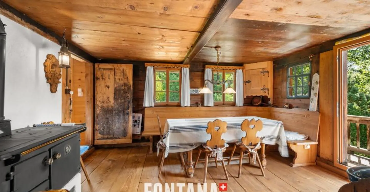 AUTHENTIC CHALET FROM 1840 - LES DIABLERETS - Photo 4 of 13