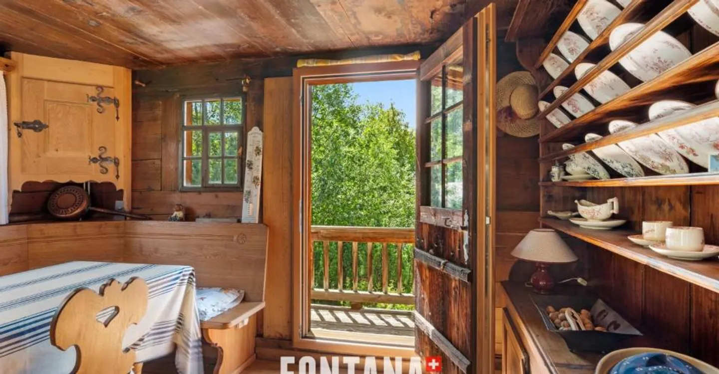 AUTHENTIC CHALET FROM 1840 - LES DIABLERETS - Photo 6 of 13