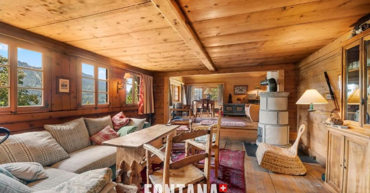 AUTHENTIC CHALET FROM 1840 - LES DIABLERETS - Photo 8 of 13