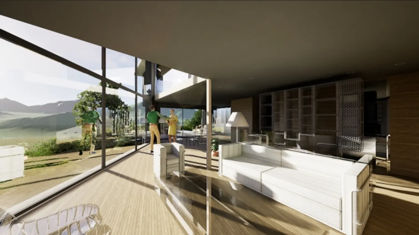 Moderne Villa in Val Mara - Foto 1 von 9