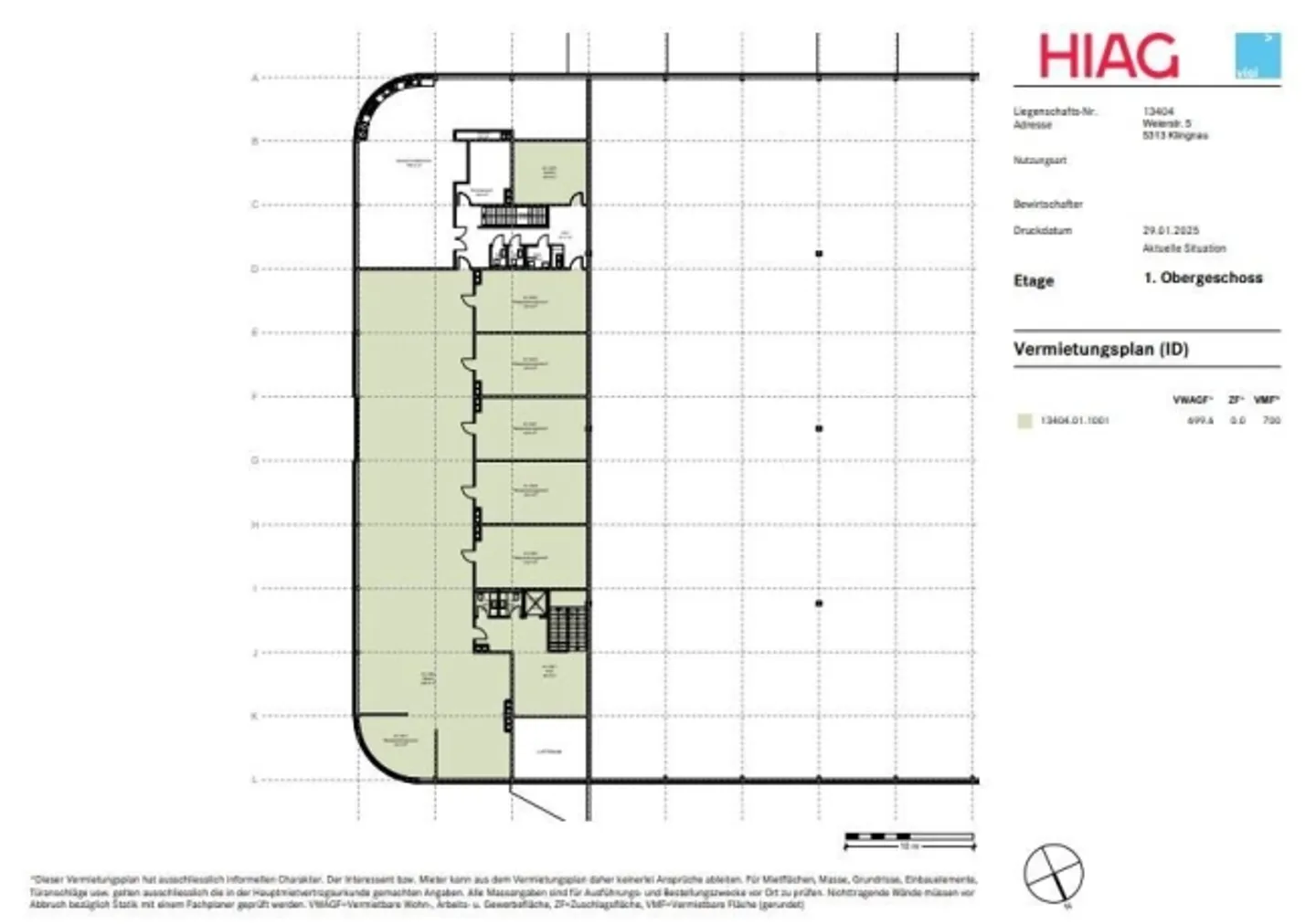 «Helle Büroräumlichkeiten zu vermieten» - Foto 10 von 10