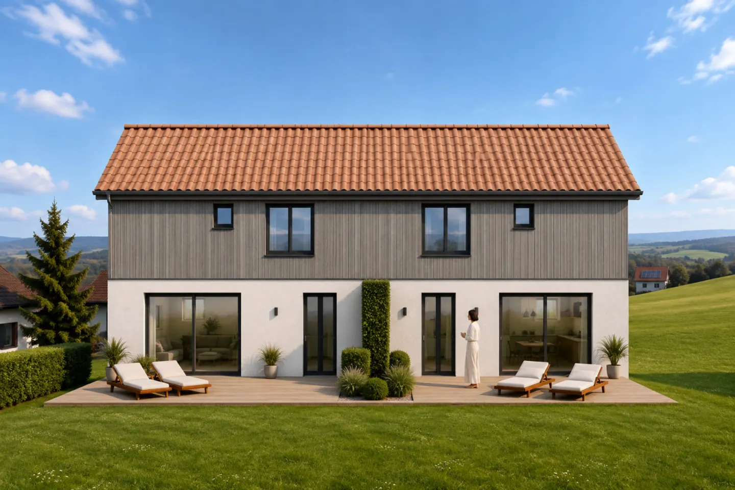 DOPPELHAUSHÄLFTEN IN VILLARLOD - Los 1 - CHF 945'000.- - Foto 11 von 20
