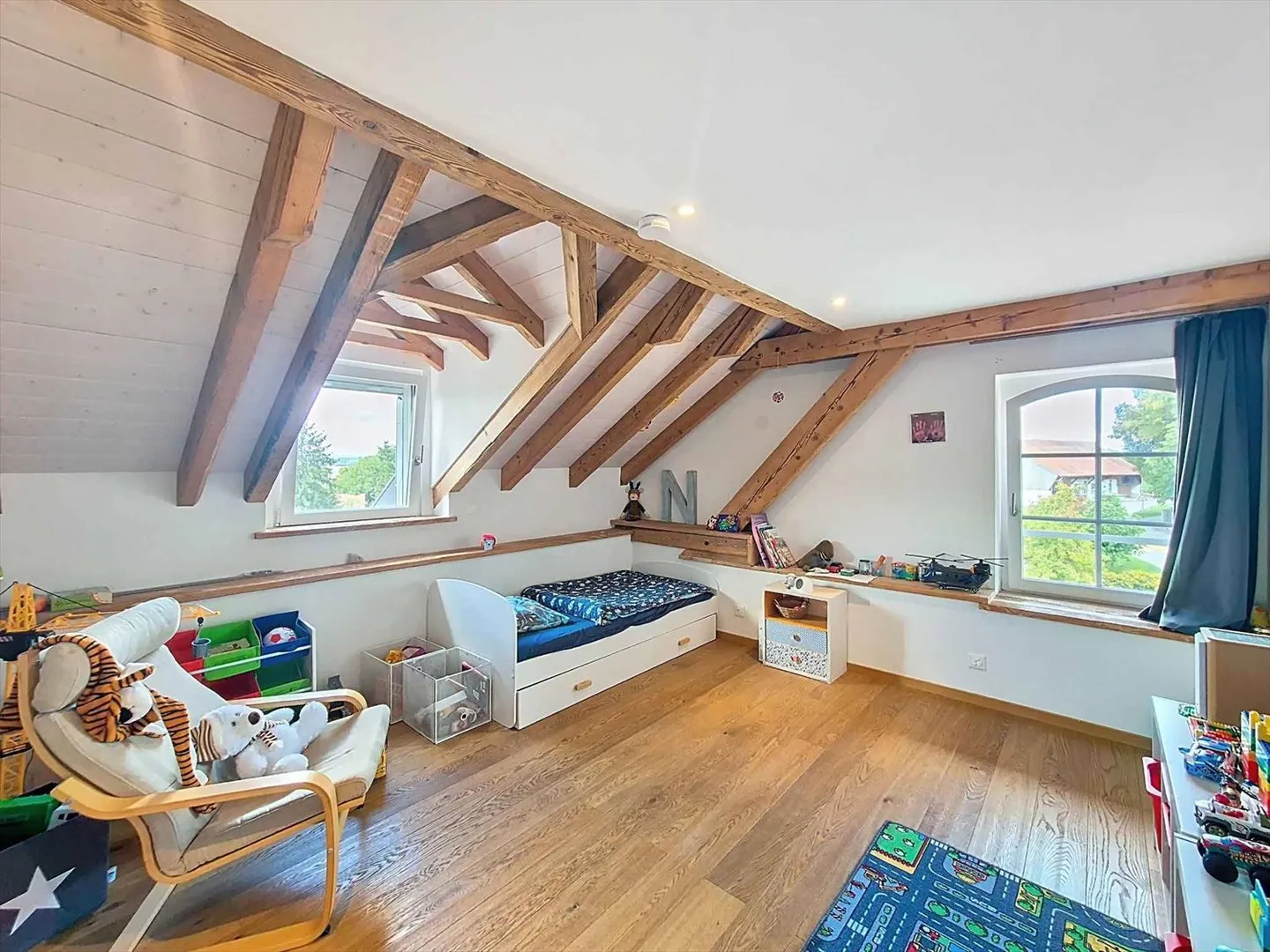 Triplex with 5.5 rooms in the attic near Romont - Photo 8 of 13