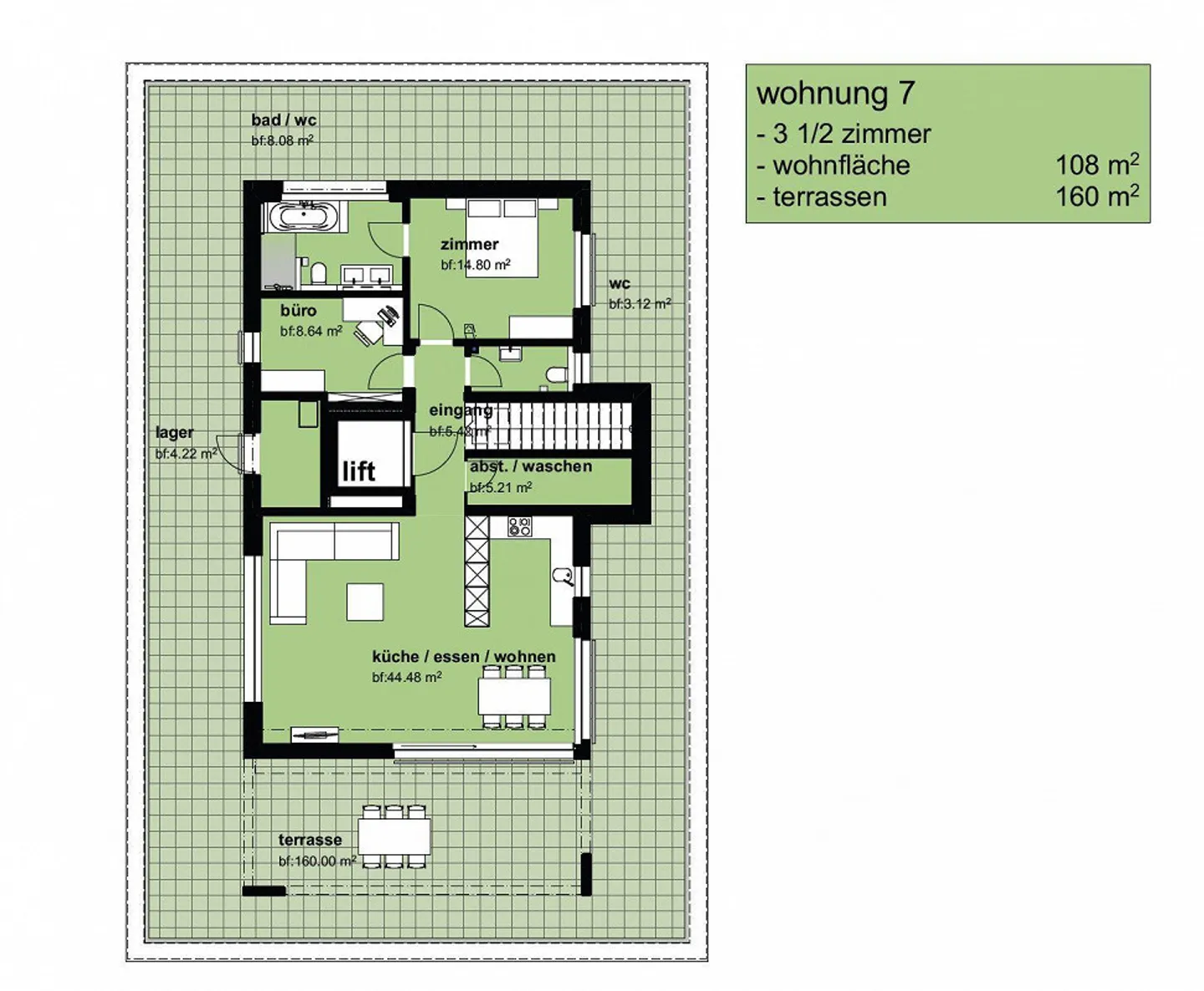 Exklusive Attika-Wohnung - Foto 14 von 14