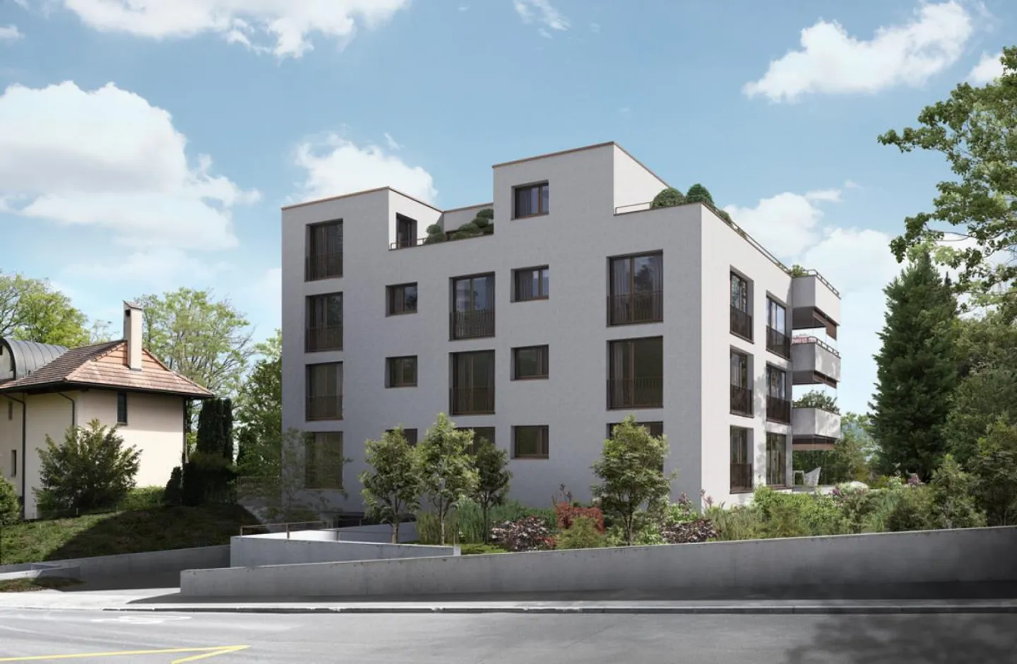 Motorradparkplätze im Dreilinden-Quartier zu vermieten! - Foto 1 von 1