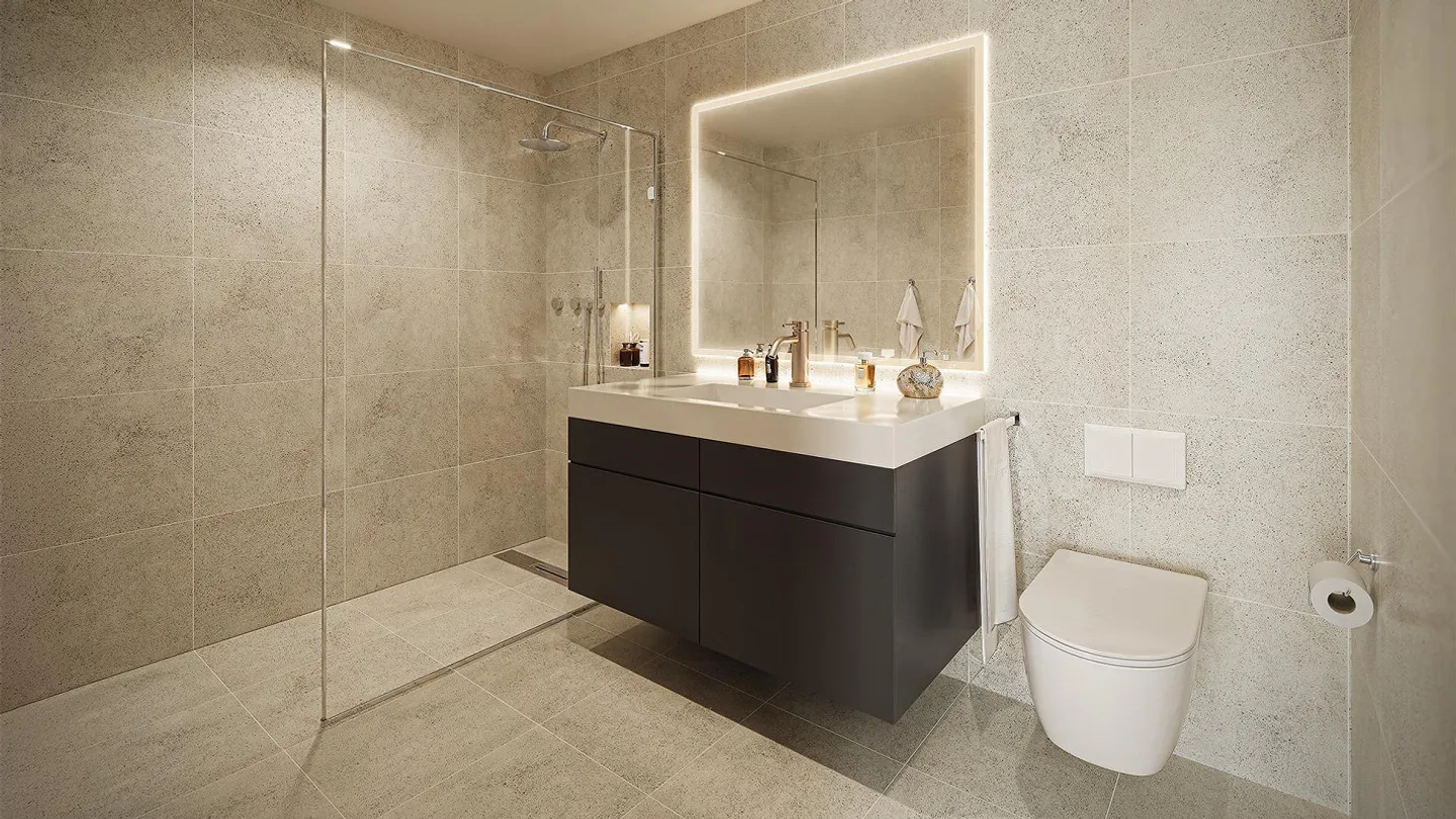 Luxuriöse Attikawohnung in Schenkon - Foto 4 von 7