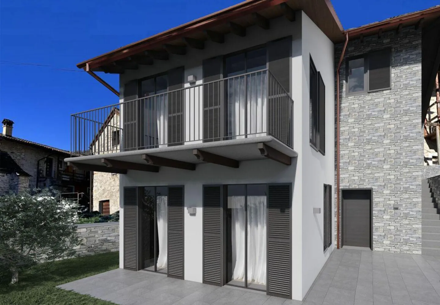 BRIONE S/MINUSIO - Nuovo edificio residenziale La Villa Nucleo - Foto 4 di 14