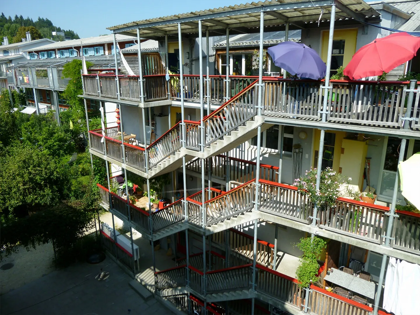 Appartamento familiare in un quartiere senza auto a est di San Gallo - Foto 1 di 9