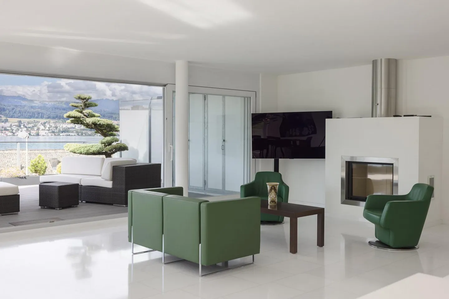 Appartamento in terrazza 4½ locali con vista lago a Herrliberg (arredato) - Foto 3 di 4
