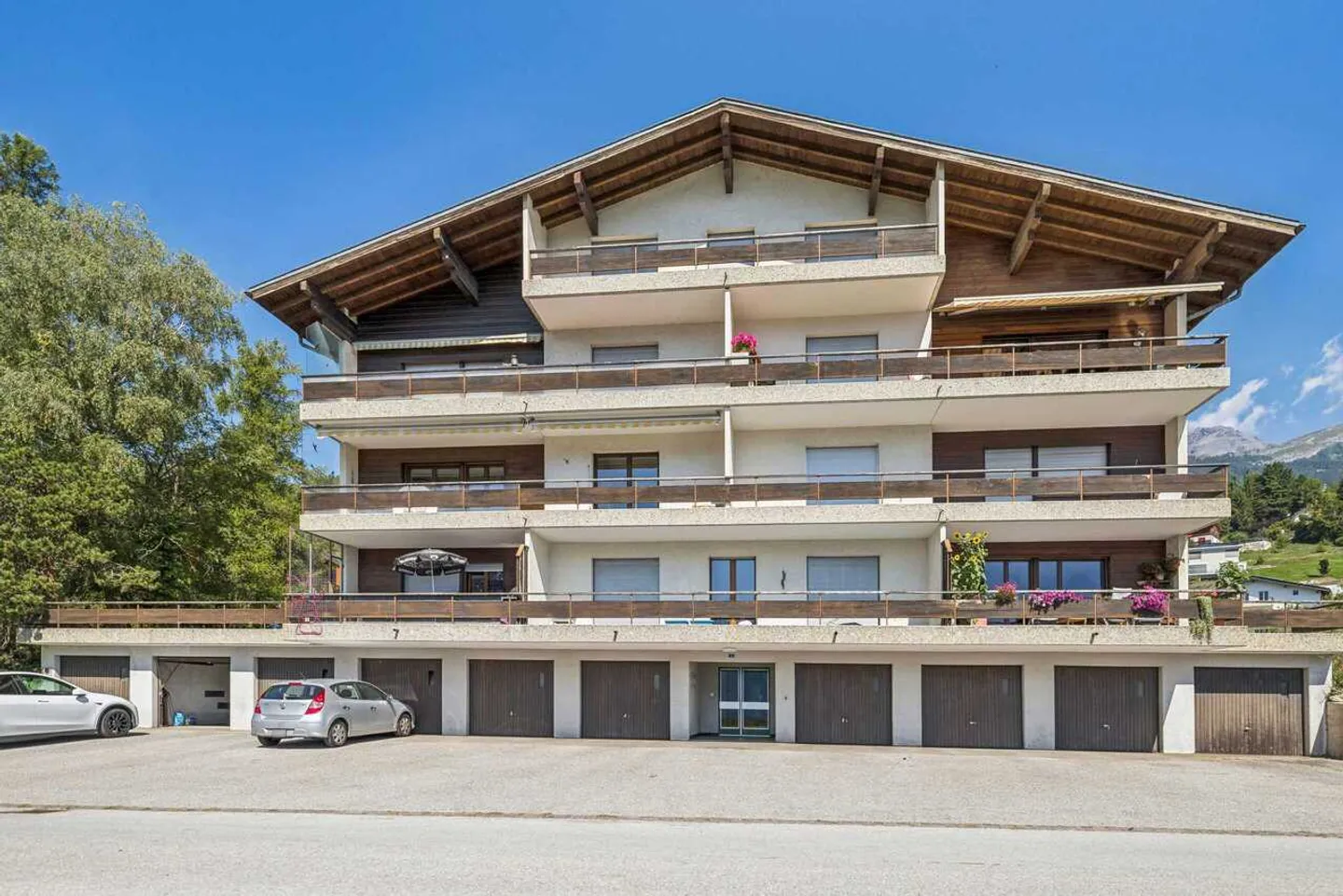 Idillio di vacanza con panorama alpino: appartamento con 4 camere a Noble-Contrée - Foto 12 di 13