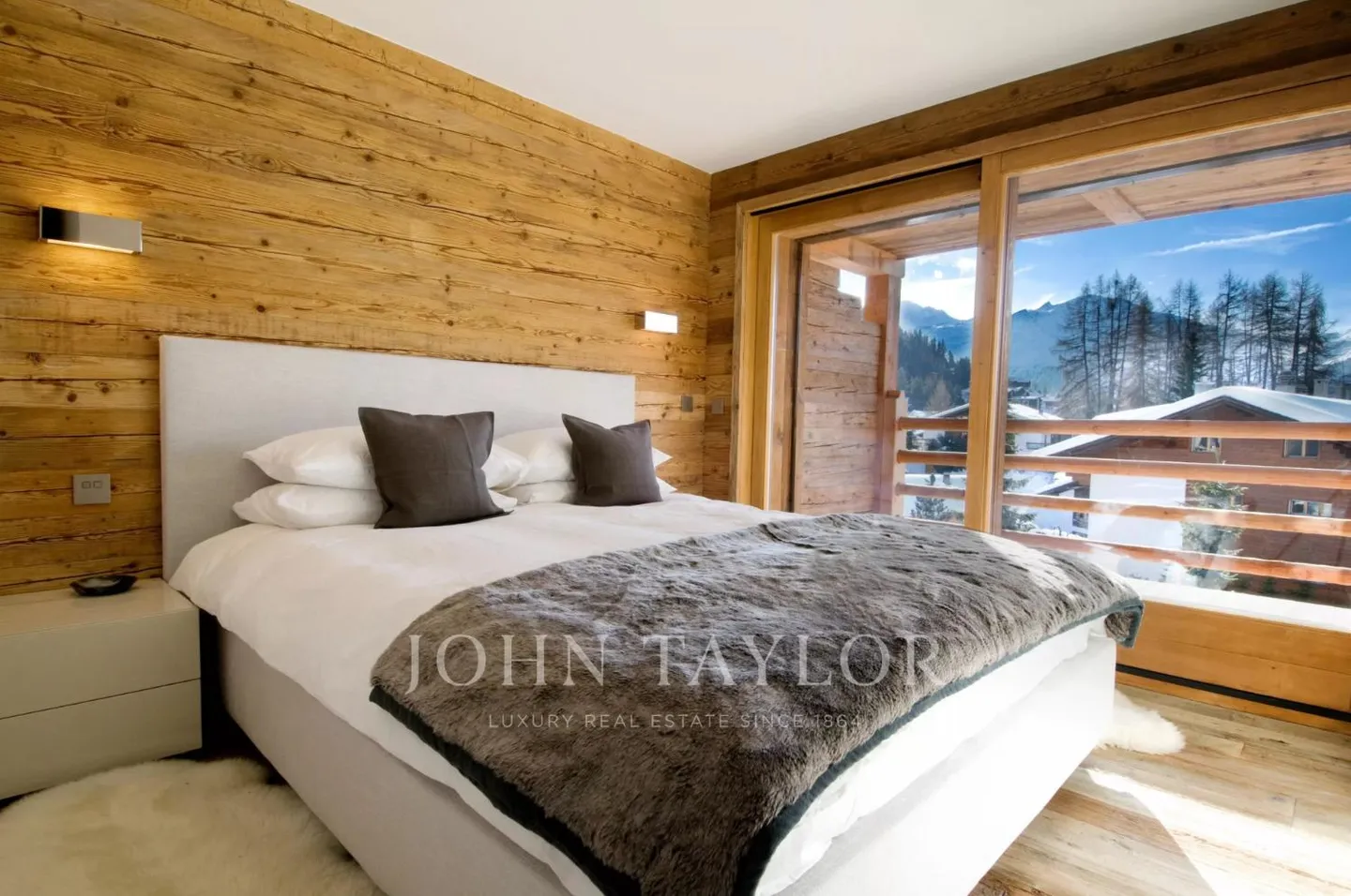 Zeitgenössische Alpenwohnung zu vermieten – Verbier - Foto 2 von 12