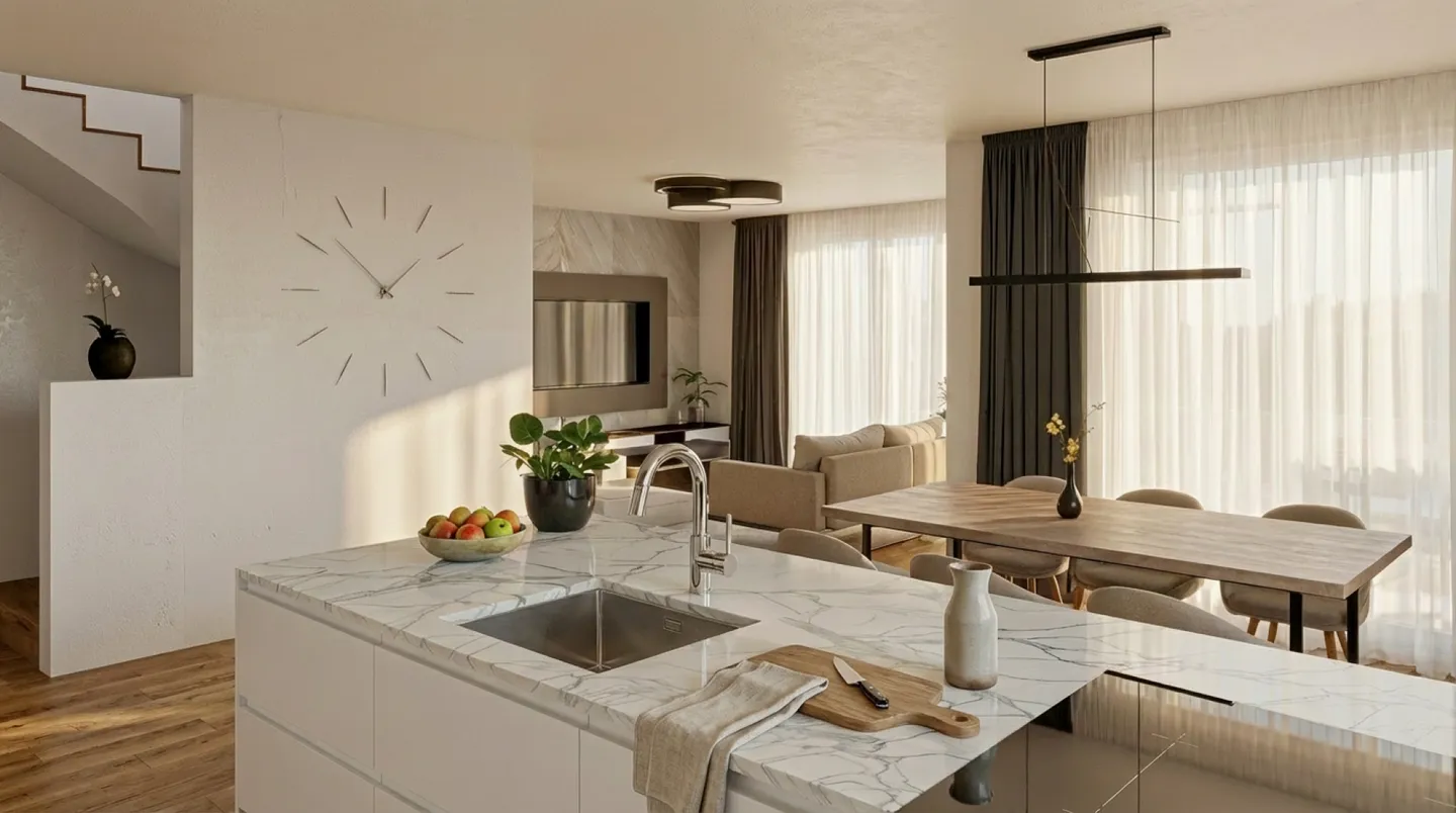 Moderne Doppelhaushälfte an bevorzugter Lage - Foto 3 von 7