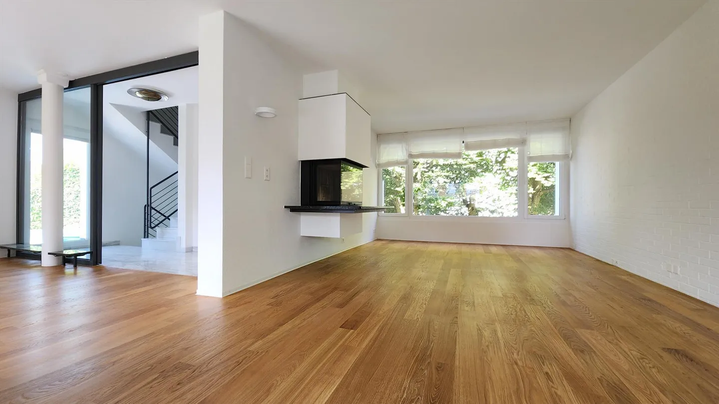 Modernes 6.5-Zimmer-Einfamilienhaus mit Pool in Binningen - Foto 3 von 10