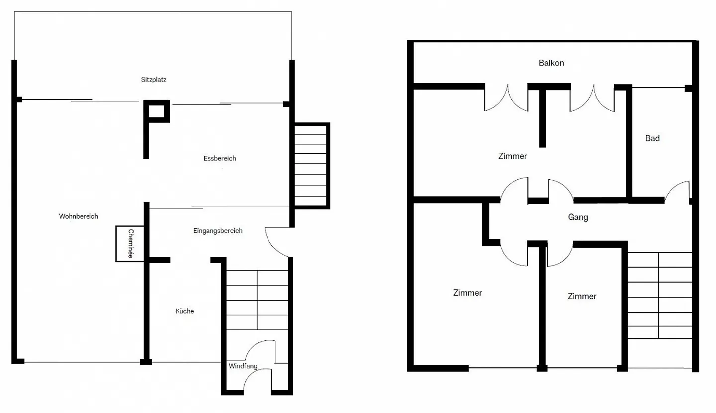 Modernes 6.5-Zimmer-Einfamilienhaus mit Pool in Binningen - Foto 9 von 10