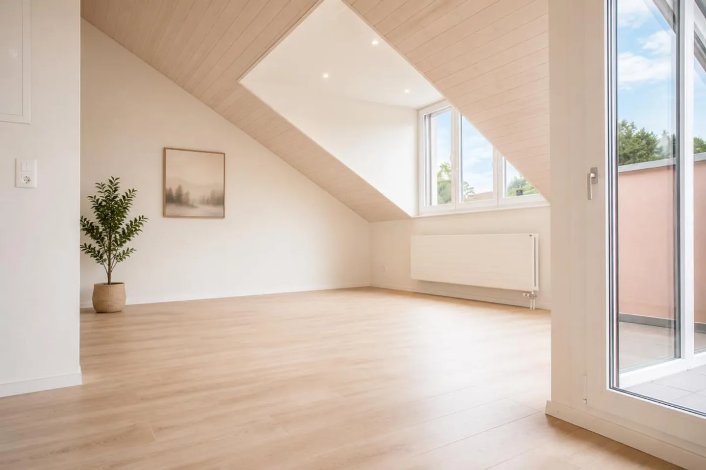 Appartamento attico esclusivo con balcone nel verde! - Foto 4 di 7