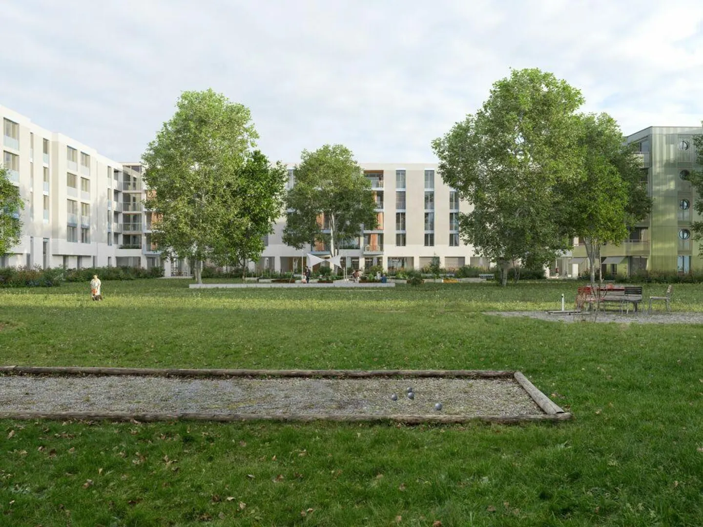 Nouveau bâtiment d'appartements de 3,5 pièces - Concept de vie durable et moderne - Photo 2 sur 5
