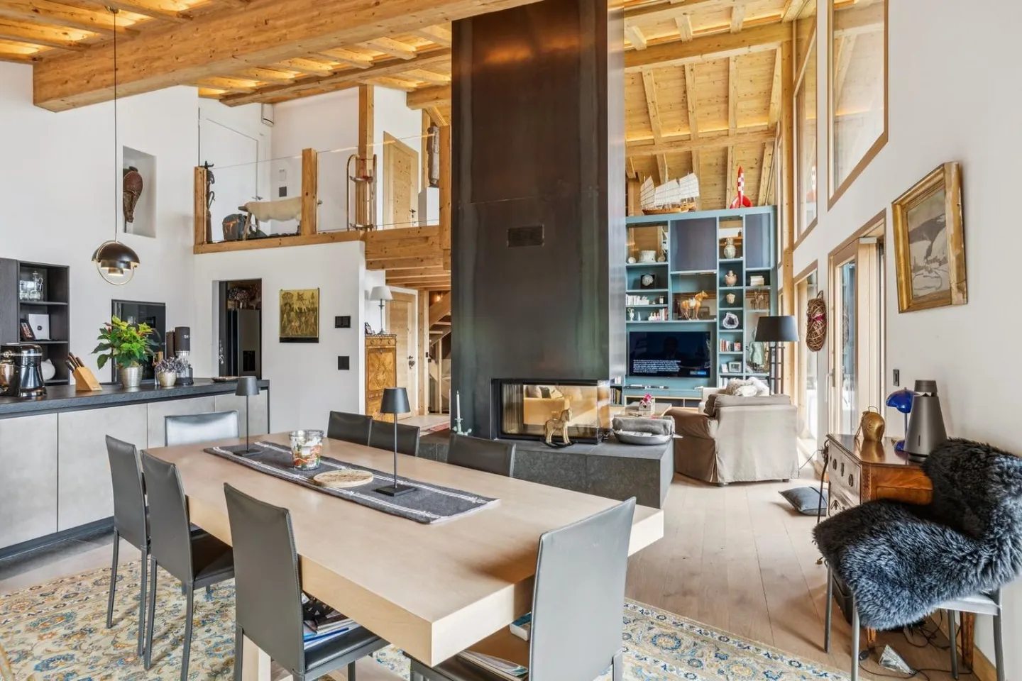 L'Excellence Alpine : Un Chalet de Luxe à Villars-sur-Ollon - Photo 5 sur 13