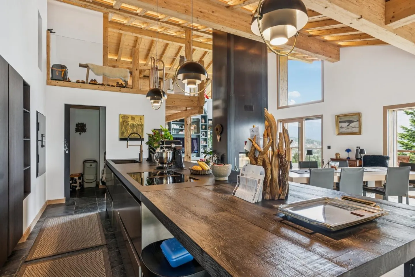 L'Excellence Alpine : Un Chalet de Luxe à Villars-sur-Ollon - Photo 6 sur 13