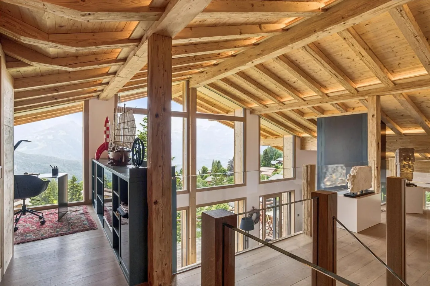 L'Excellence Alpine : Un Chalet de Luxe à Villars-sur-Ollon - Photo 7 sur 13