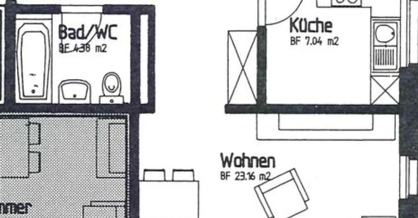 Cozy 3.5 Room Apartment with Garden Seating Area! - Photo 8 of 8
