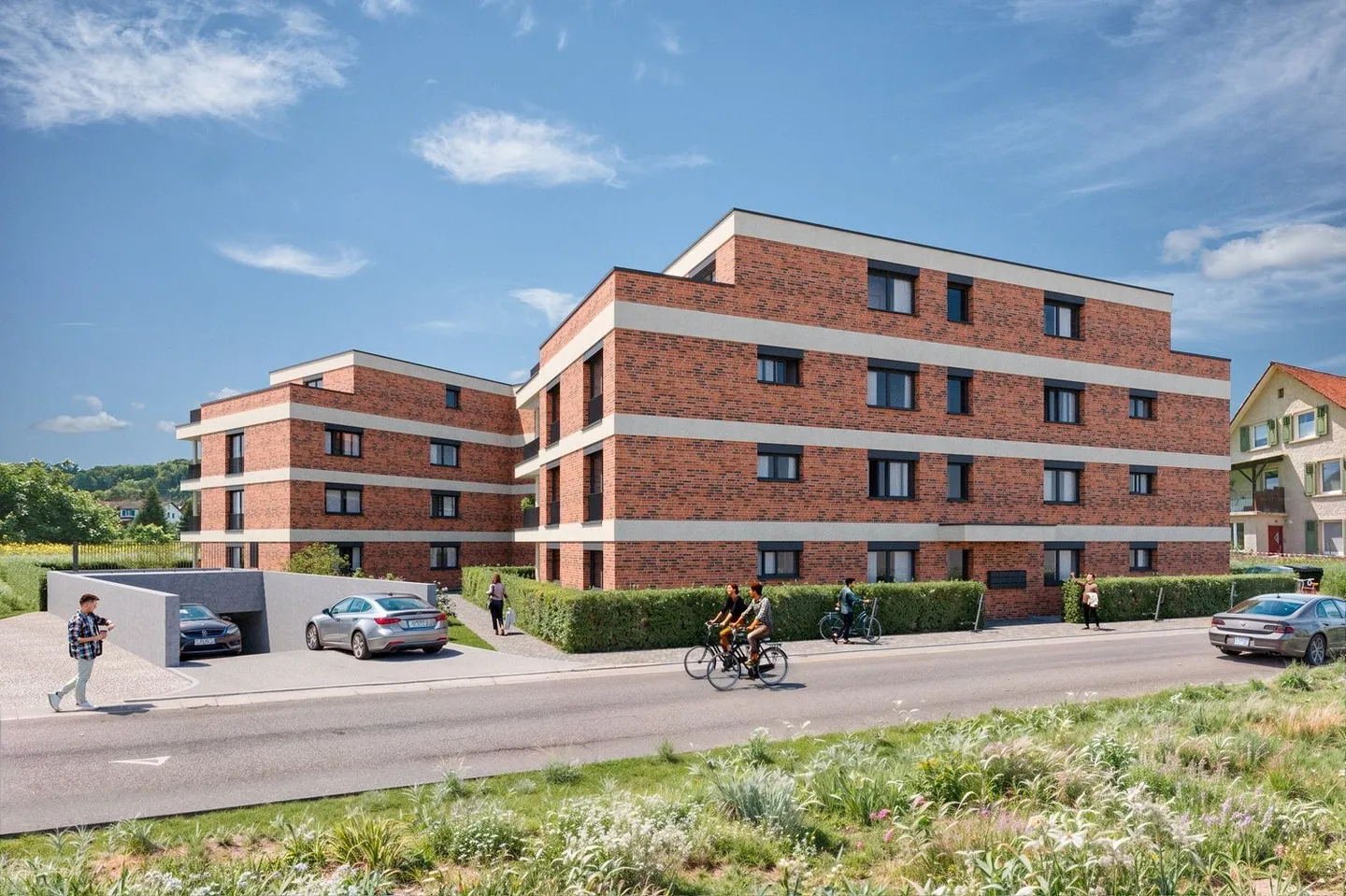 Modern 2.5-room new penthouse apartment with spacious terrace in Rekingen AG - Photo 1 of 7