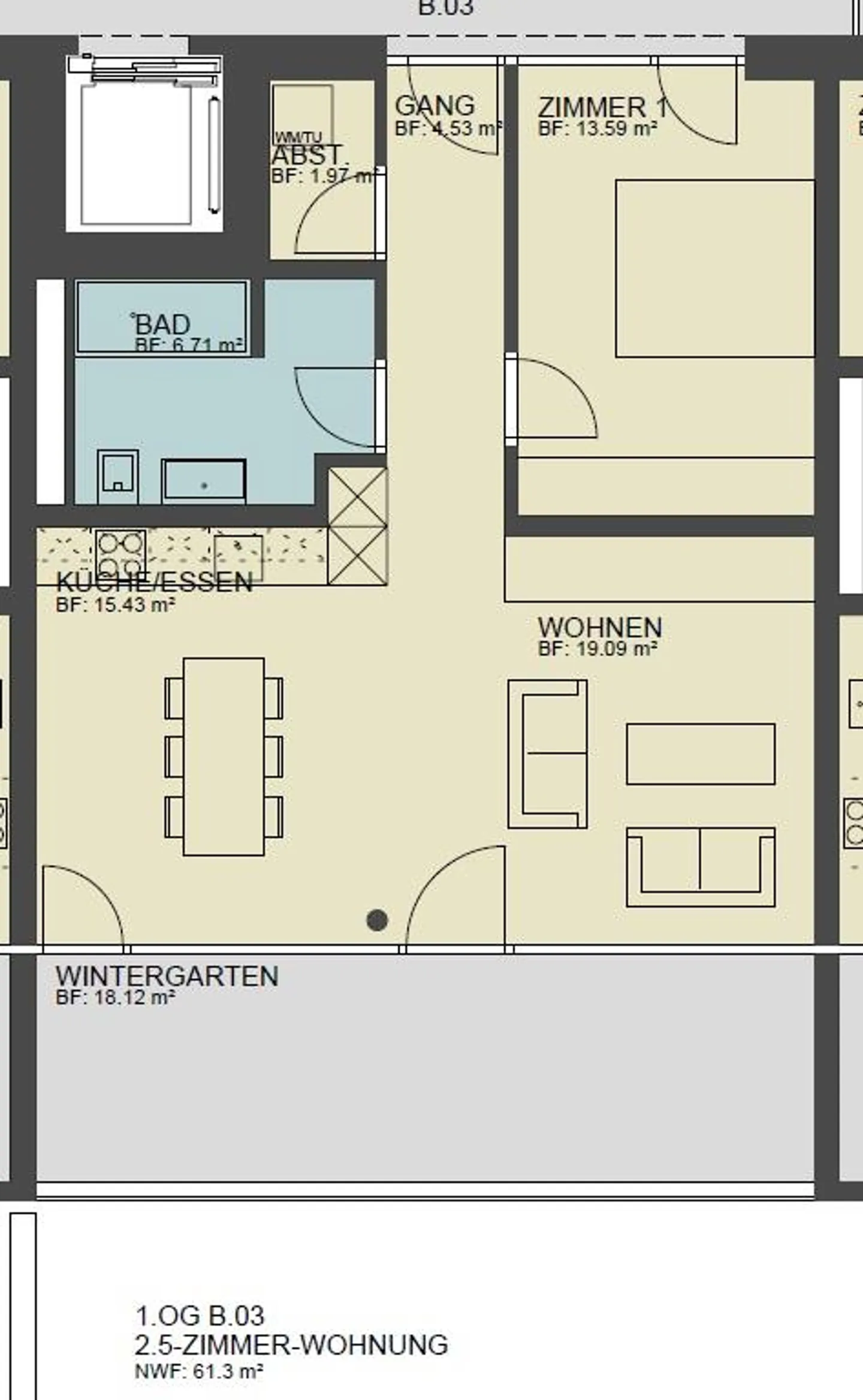 Central and yet quiet living in Altstätten - Photo 9 of 9