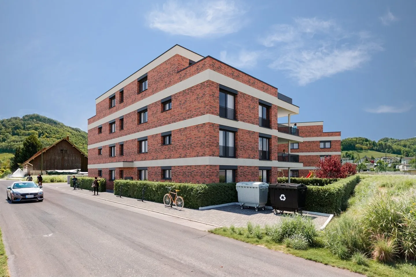 Modern 2.5-room new penthouse apartment with spacious terrace in Rekingen AG - Photo 2 of 7