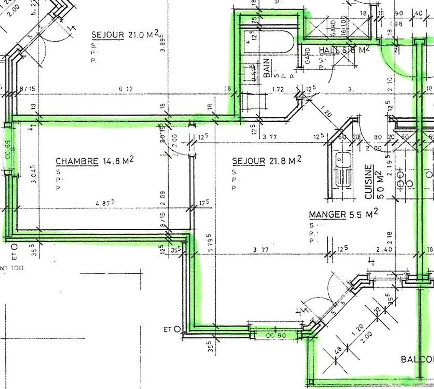 Schöne 2-Zimmer-Wohnung mit Balkon - Foto 2 von 2