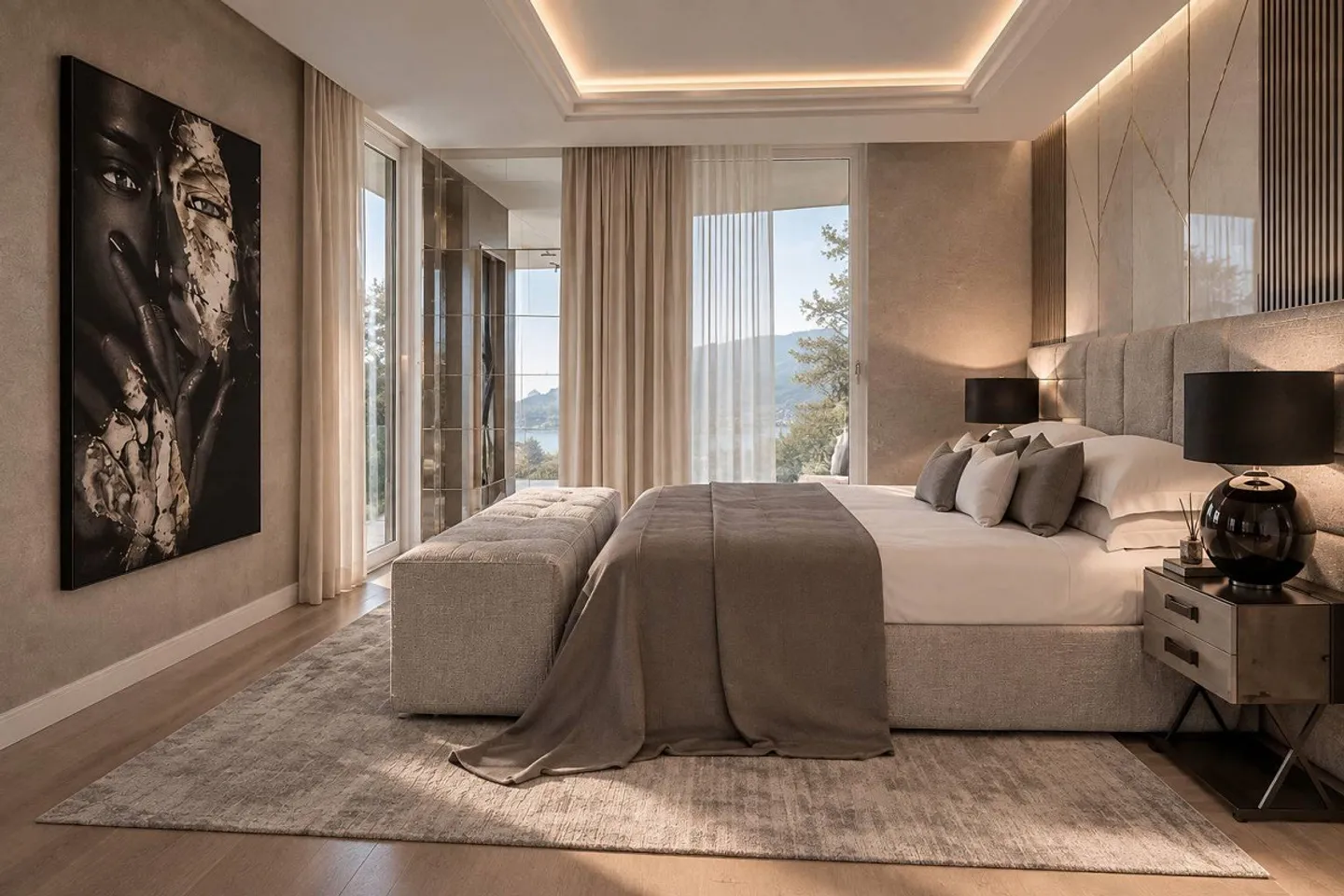 Appartamento di lusso con vista lago - Foto 9 di 13
