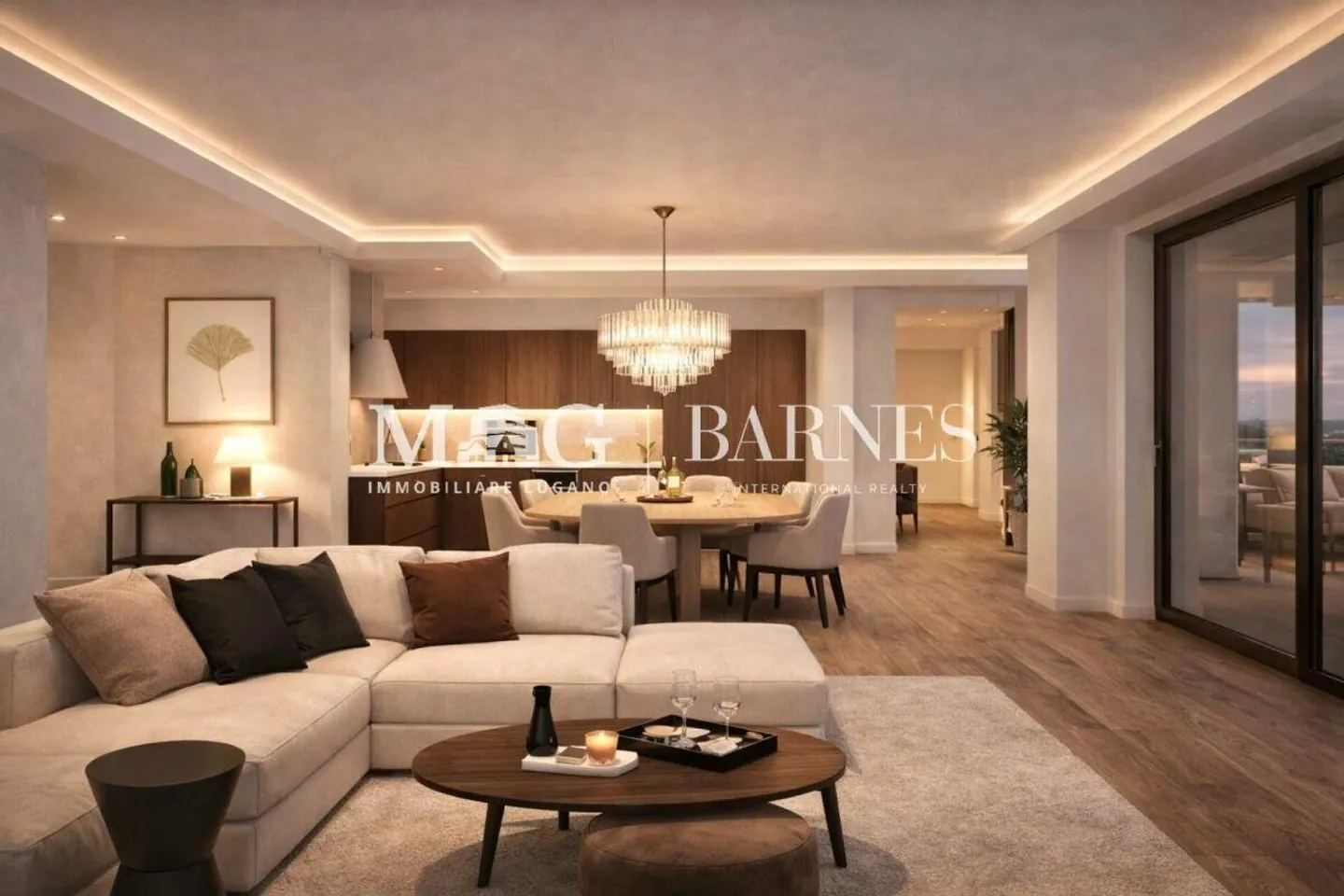 Gentilino, Collina d'Oro - Exclusive 5.5-Room Apartment with Large Terrace in the Golden Hill Residence, Near TASIS - Photo 2 of 10