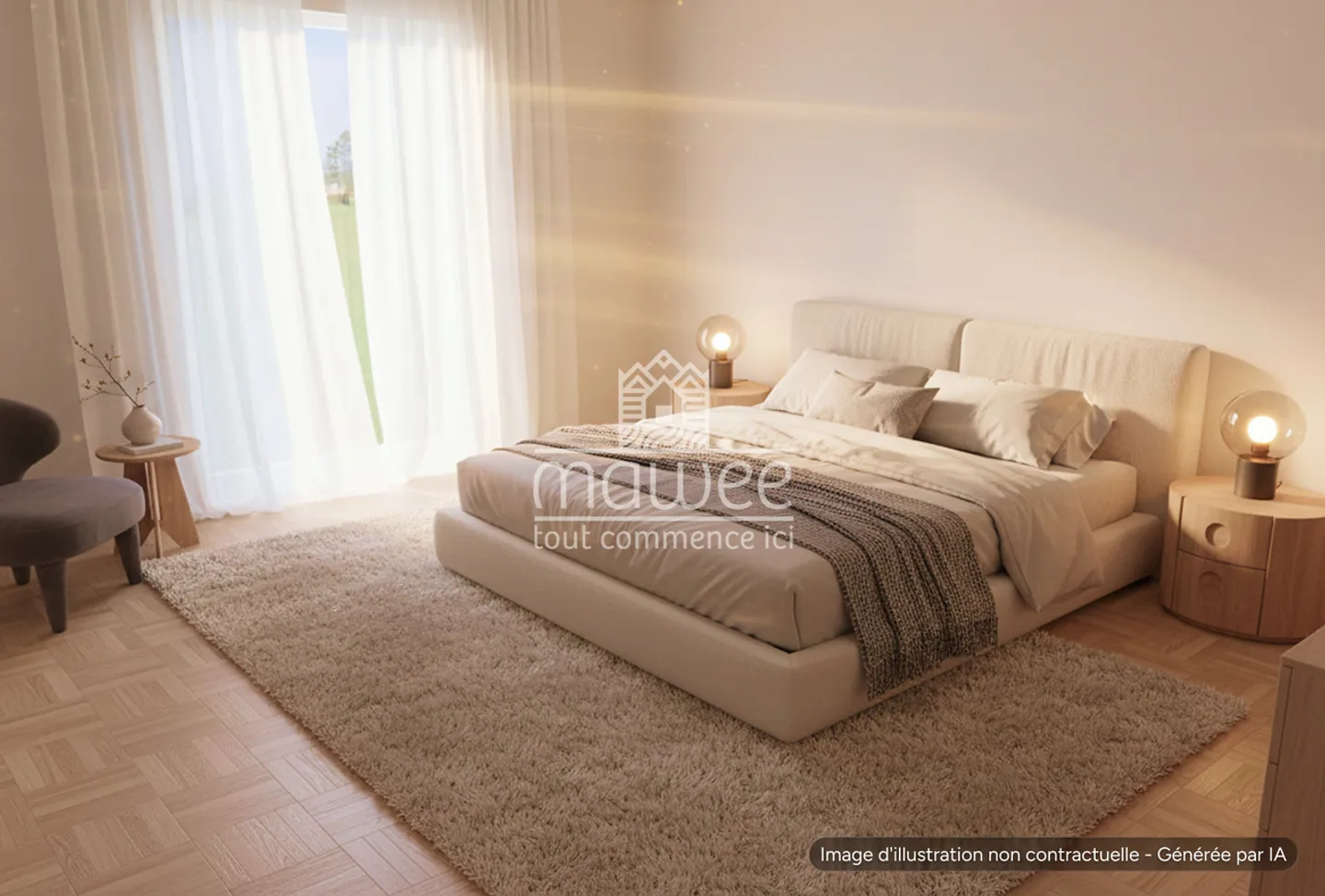 Between Nature and Comfort: a new apartment with a large garden - Photo 7 of 12