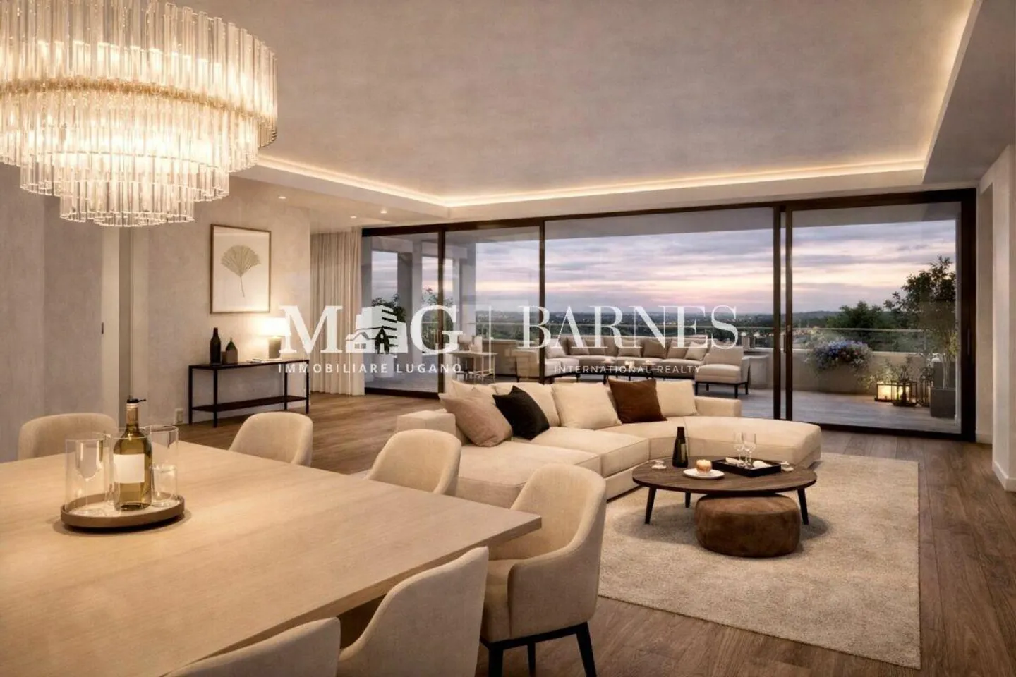 Gentilino, Collina d'Oro - Exclusive 5.5-Room Apartment with Large Terrace in the Golden Hill Residence, Near TASIS - Photo 3 of 10