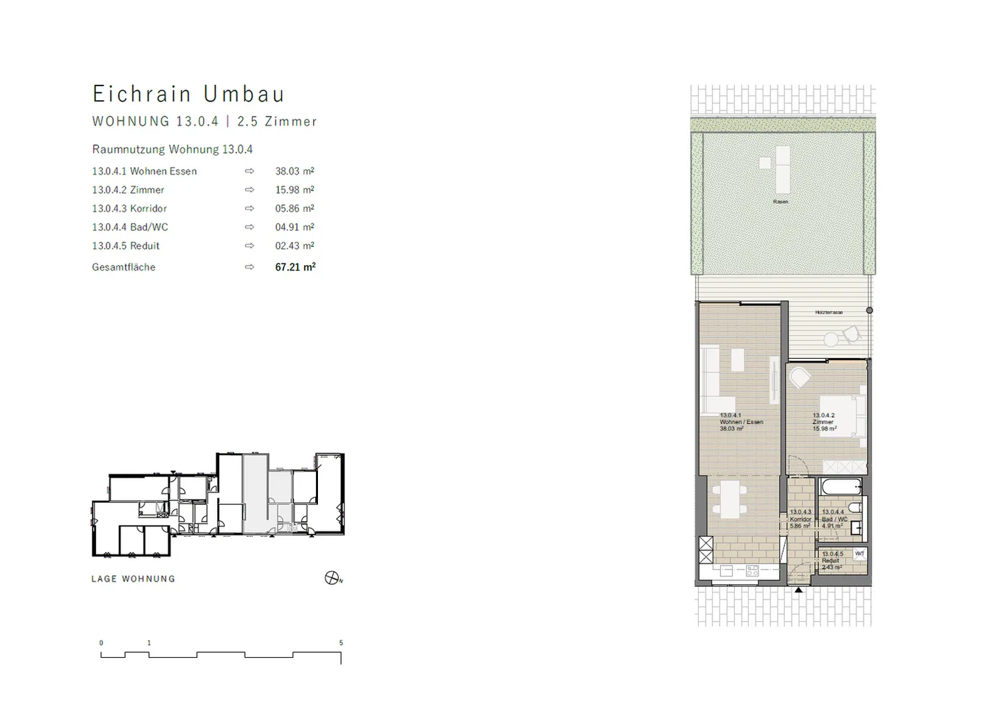 Modern 2.5-Room Apartment in Zurich - Photo 9 of 9