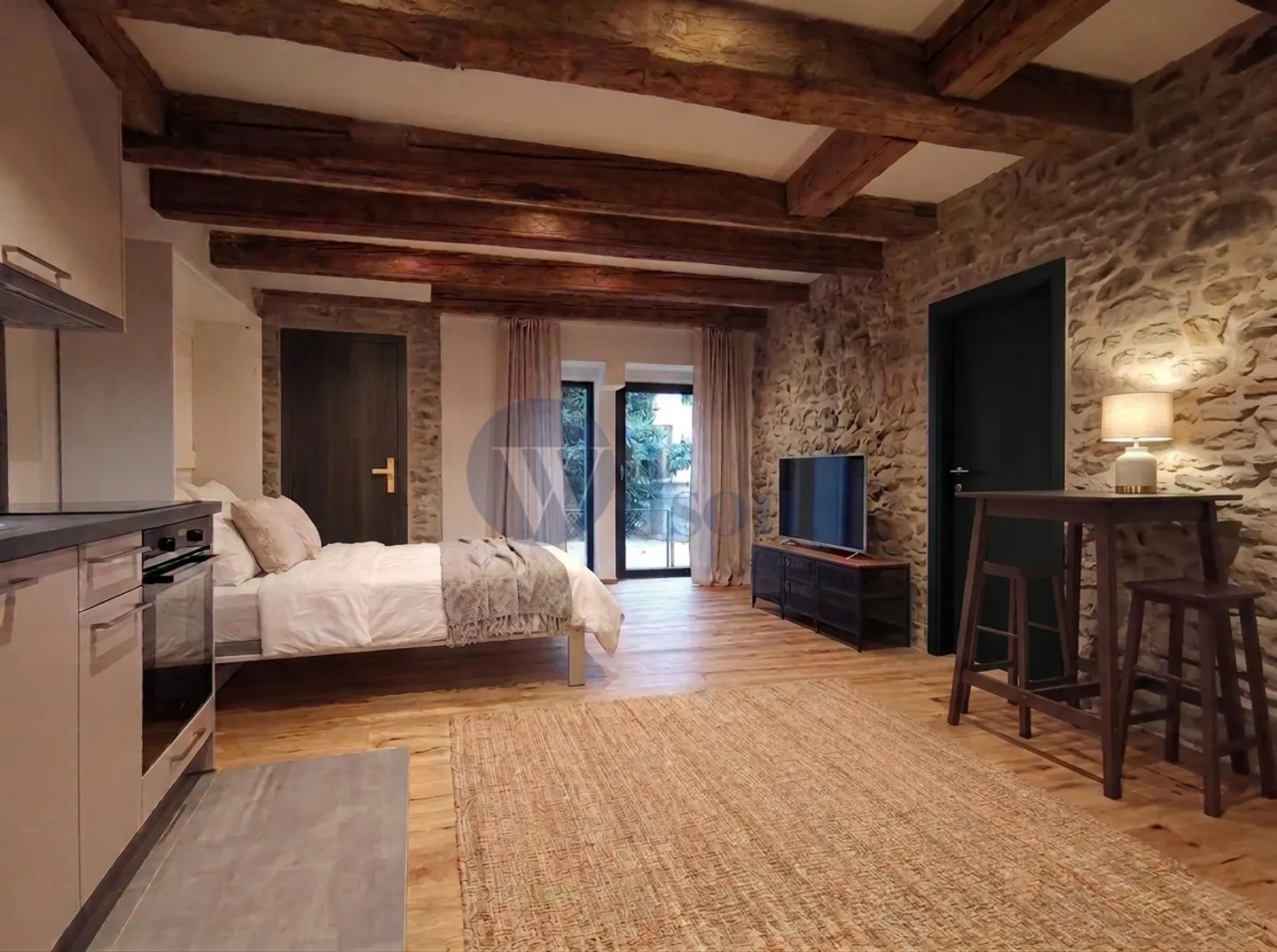 Incantevole studio arredato nel centro di Nyon - Foto 1 di 1