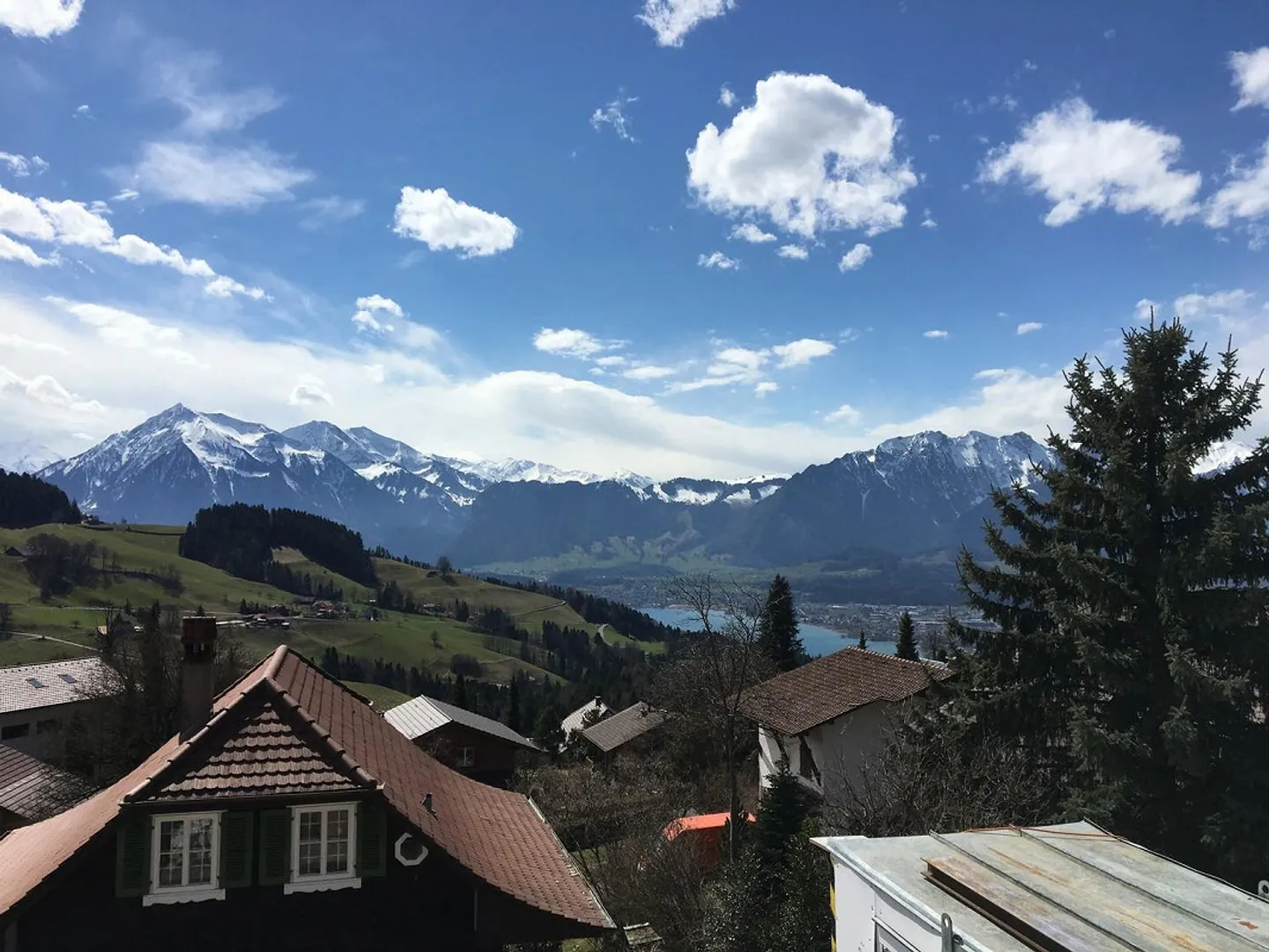 2½ Room Garden Apartment in Goldiwil near Thun! - Photo 2 of 13